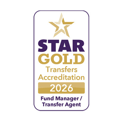 Star Gold Transfers accreditation 2026 logo